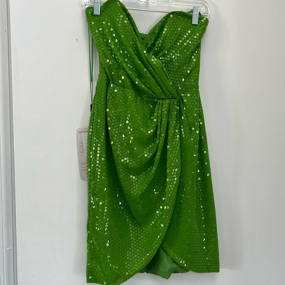 EVA CHUN mini sequin dress